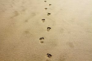 footprints-sand